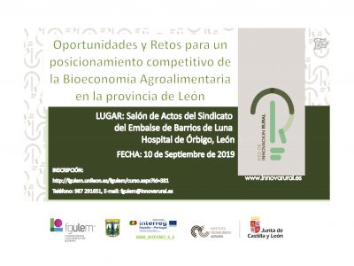 Oportunidades y Retos para la Bioeconomía Agroalimentaria en la provincia de León  